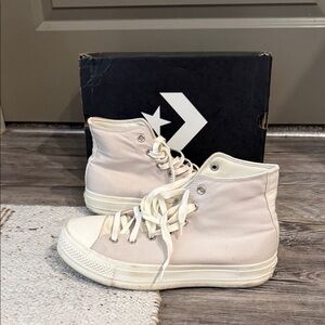 Converse Women's High-Top Sneakers - Off-White